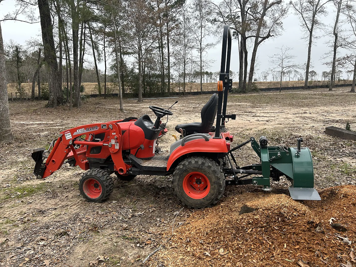 WG24 Stump Grinder
