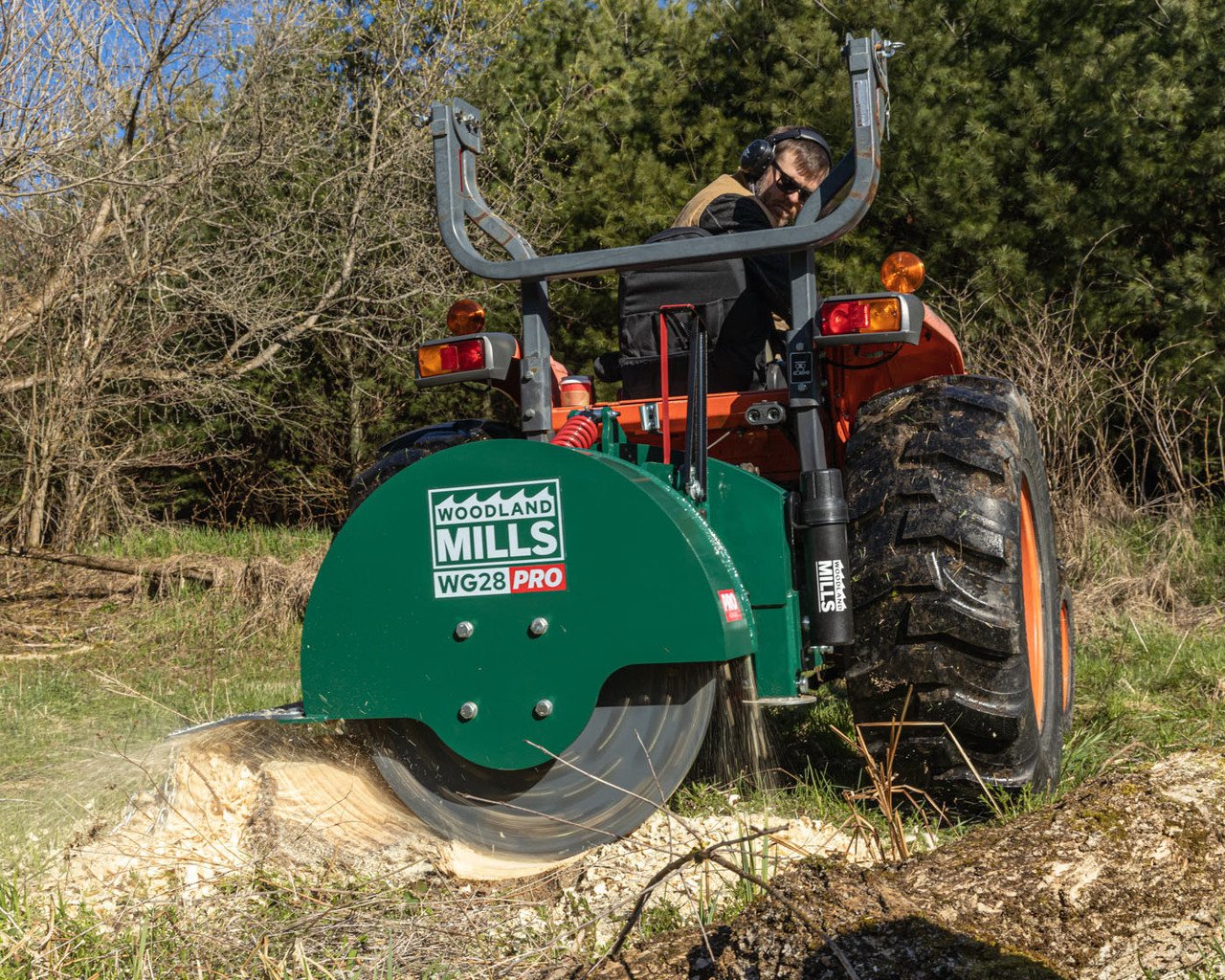 WG28 PRO PTO Stump Grinder