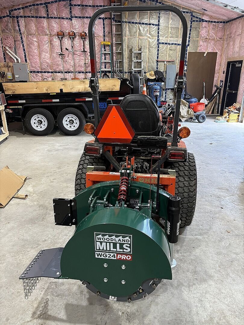Impressive stump grinder