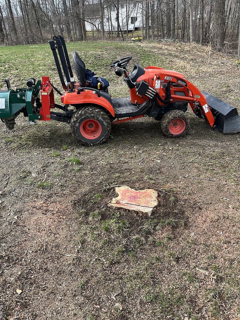 Stump grinder works great